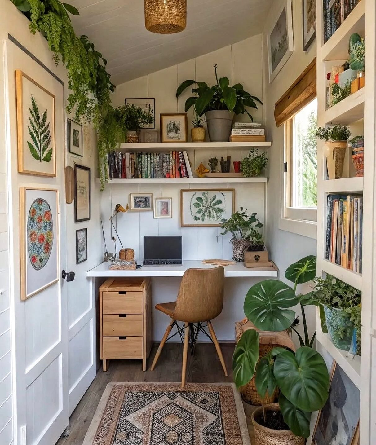 20 Stunning Boho Home Office Ideas That Will Boost Your Creativity ...