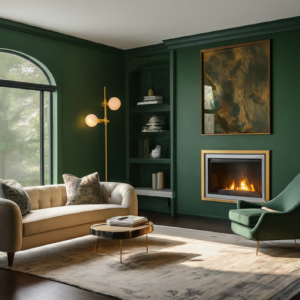 20 Forest Green Living Room Ideas That Will Blow Your Mind » ComfyIdeas.com
