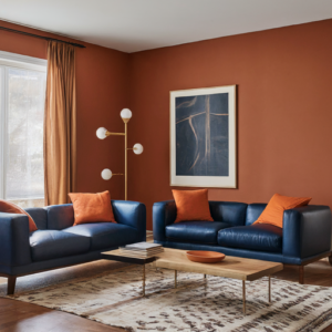 25 Orange Living Room Decor Ideas You Need to Try » ComfyIdeas.com