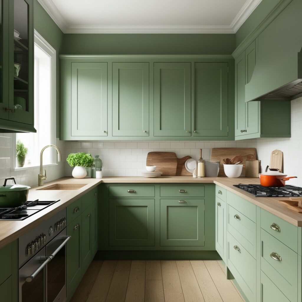 26 Sage GreenThemed Kitchen Ideas » Comfy Ideas