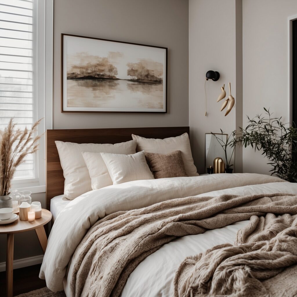25 Modern Cozy Bedroom Neutral Decor Ideas for a Serene Retreat » Comfy
