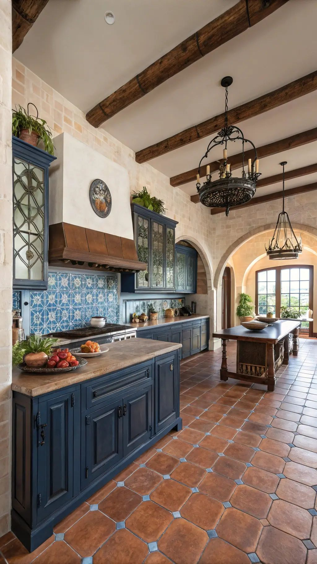 20 Stunning Spanish Mediterranean Kitchen Ideas to Transform Your Space ...