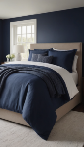 19 Navy Blue Bedroom Ideas: Transform Your Space with Stylish Touches ...