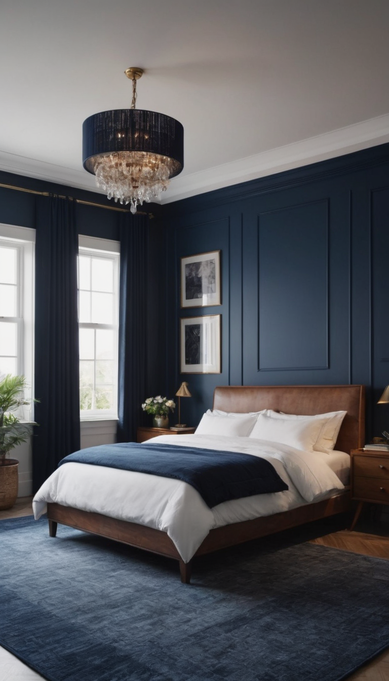 19 Navy Blue Bedroom Ideas: Transform Your Space with Stylish Touches ...