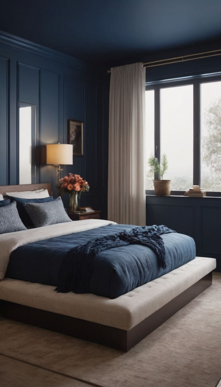 19 Navy Blue Bedroom Ideas: Transform Your Space with Stylish Touches ...