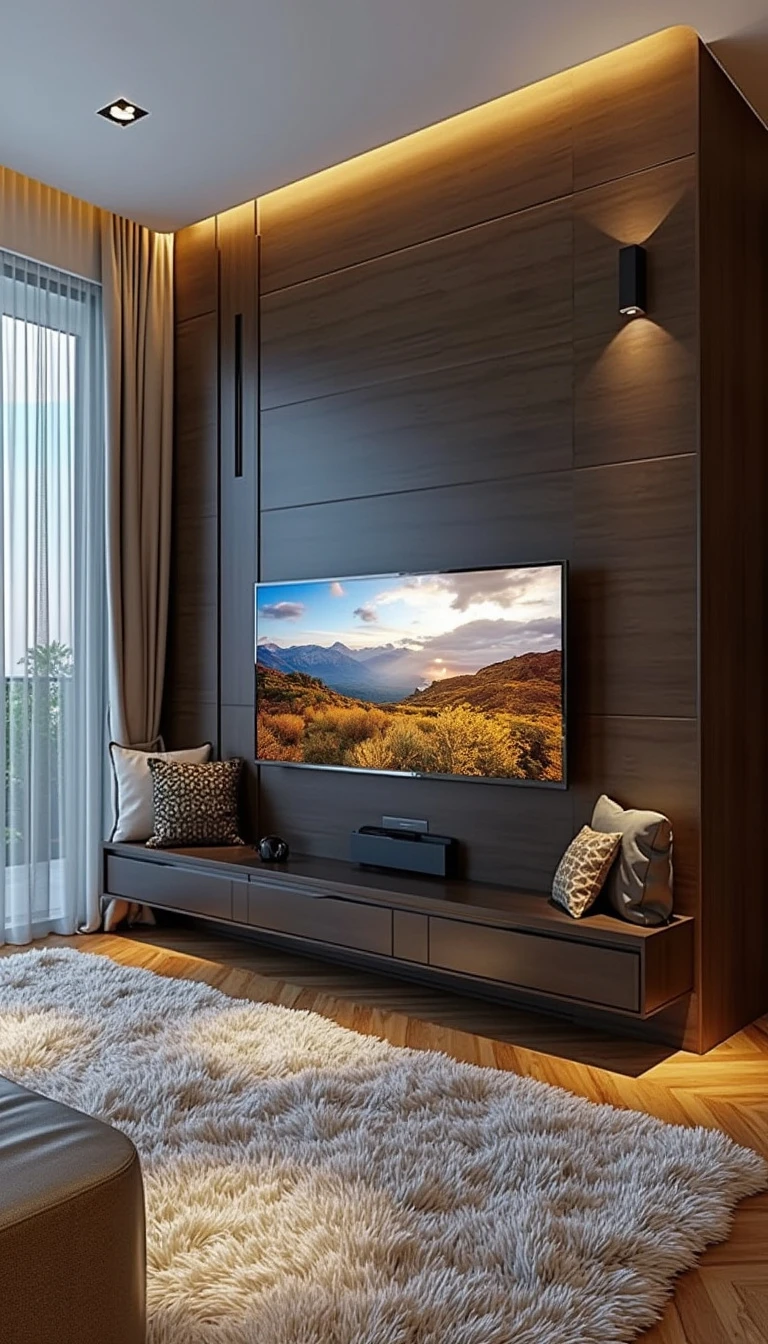 35 TV Wall Decor Ideas: Transform Your Living Room with These Creative ...