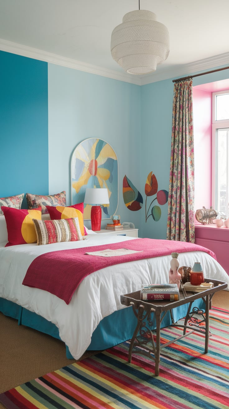 19 Colorful Bedroom Ideas to Brighten Your Space » ComfyIdeas.com