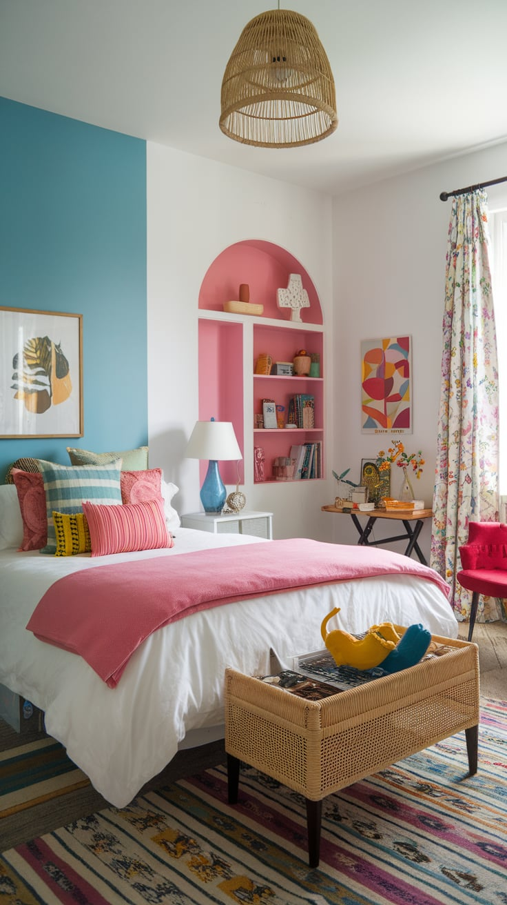 19 Colorful Bedroom Ideas to Brighten Your Space » ComfyIdeas.com