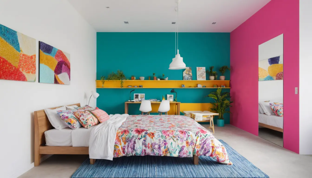 Illustration of Small Space Interior Design Ideas For A Small Bedroom With A Closet