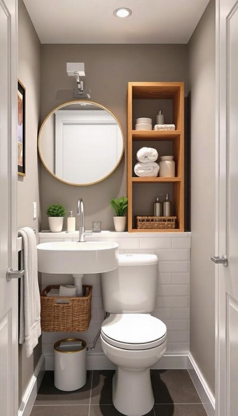25 Small Bathroom Storage Ideas: Maximize Your Space » Comfy Ideas