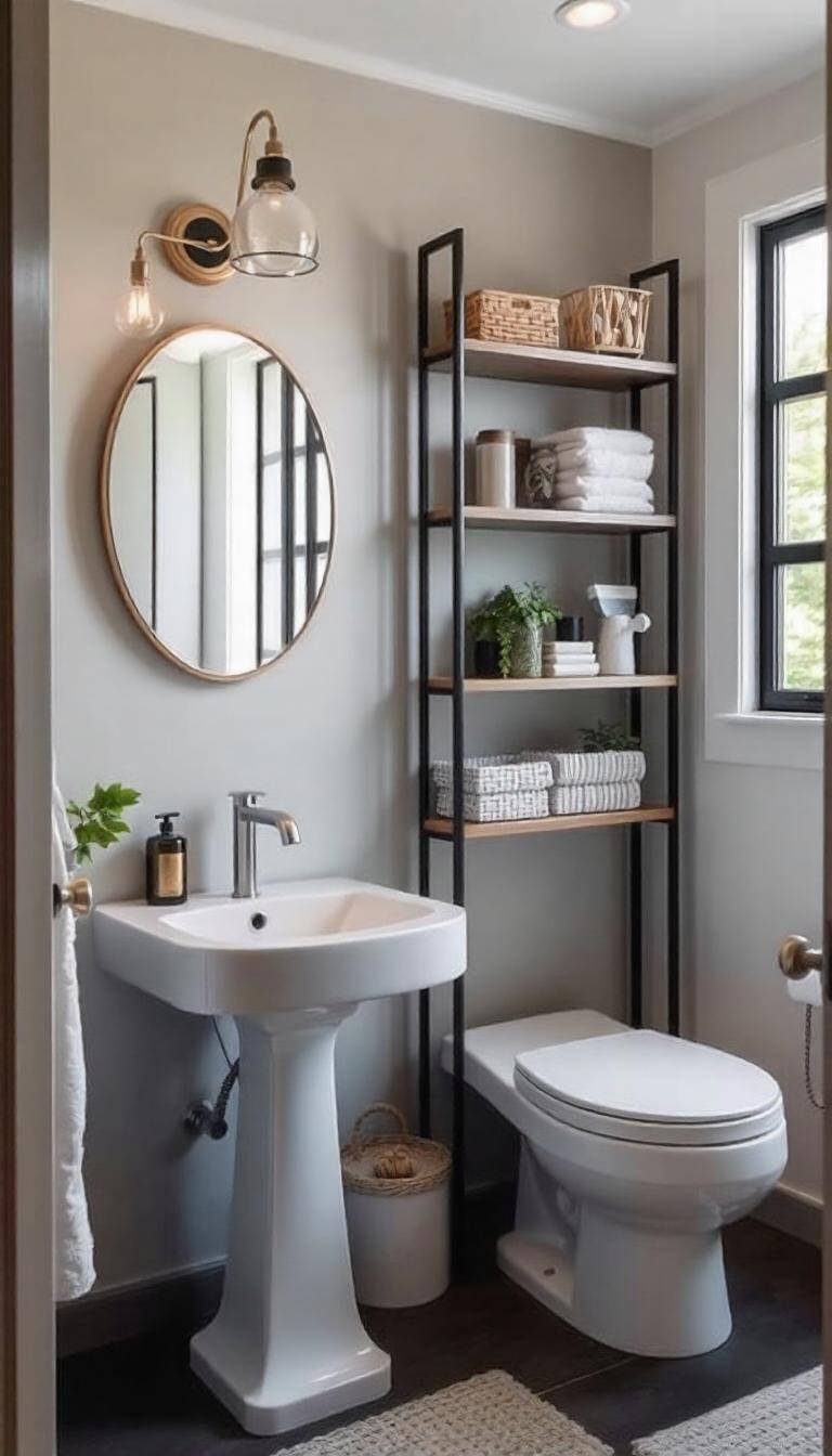 25 Small Bathroom Storage Ideas: Maximize Your Space » Comfy Ideas