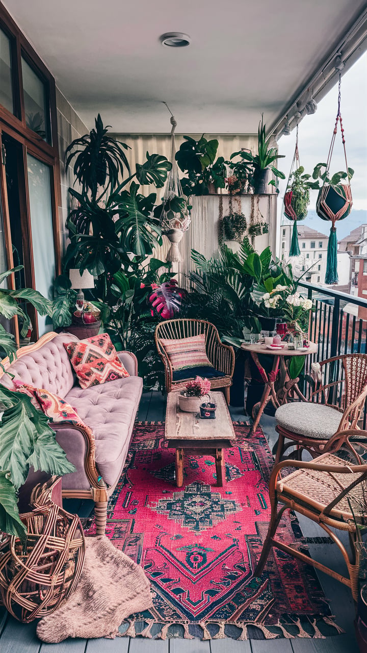 40 Boho Chic Balcony Decor Ideas: Transform Your Outdoor Space ...