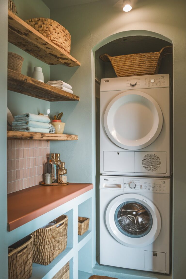 36 Rustic Laundry Room Ideas: Cozy and Charming Spaces to Wash Clothes ...