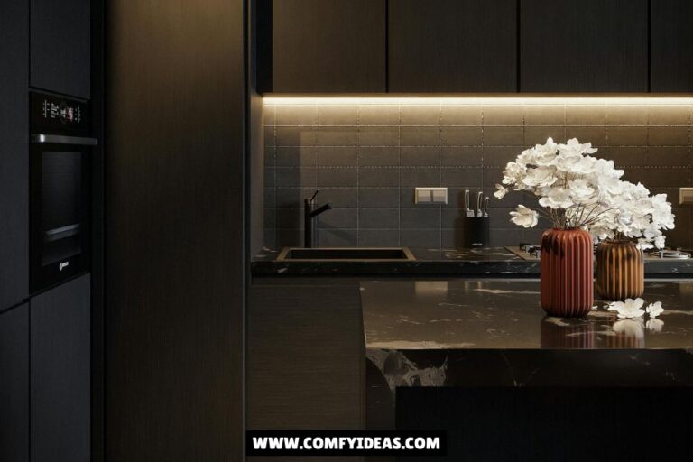 27 Black Countertops Kitchen Color Schemes