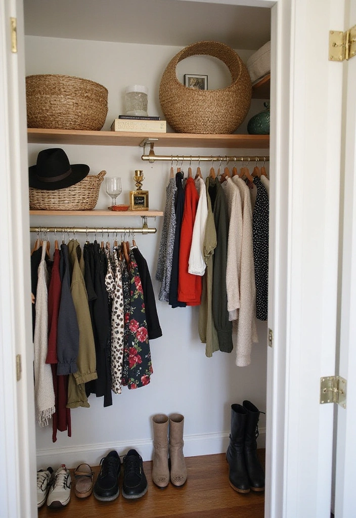 22 Small Bedroom Closet Ideas to Maximize Your Space - 22. Inventive Use of Space