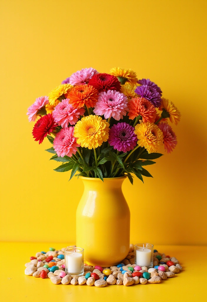 21 Home Garden Flowers Ideas - 13. Playful Carnation Arrangements