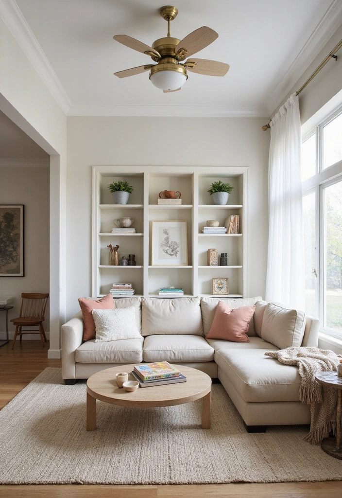 21 Small Cozy Living Room Ideas - 13. Create an Open Layout