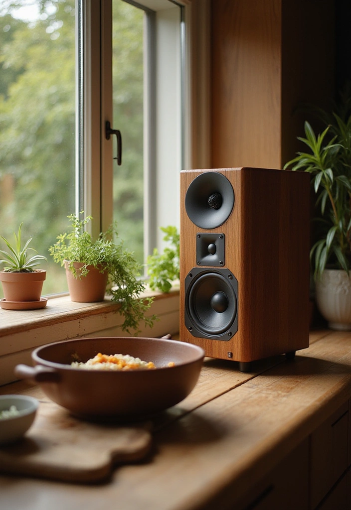 20 Japandi Kitchen Decor Ideas - 20. Harmonious Sound Elements