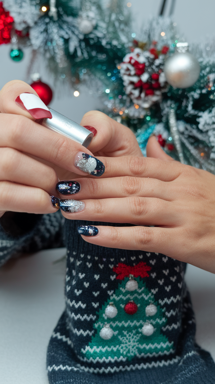 32 December Nails to Try This Winter: Festive, Fun & Frosty Designs