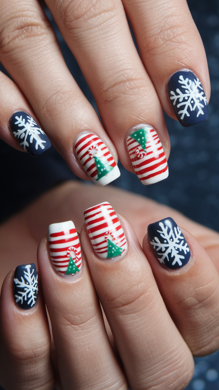 34 Christmas Nails That Are Perfect for the Holidays