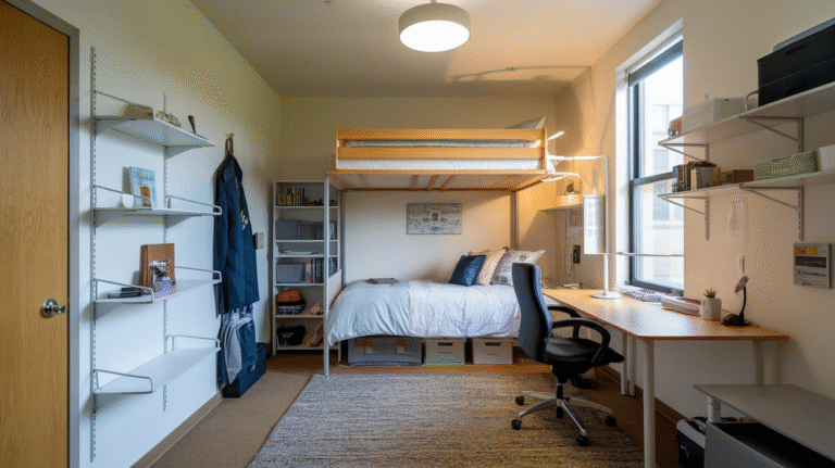 28 College Dorm Room Ideas to Make Your Space Functional & Cozy
