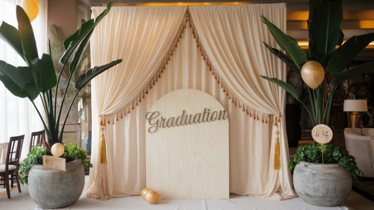 33 Graduation Party Backdrop Ideas