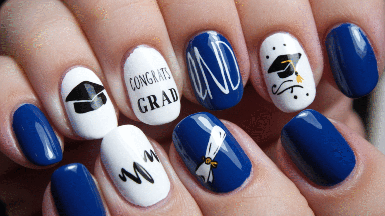 26 Graduation Nail Designs to Celebrate in Style