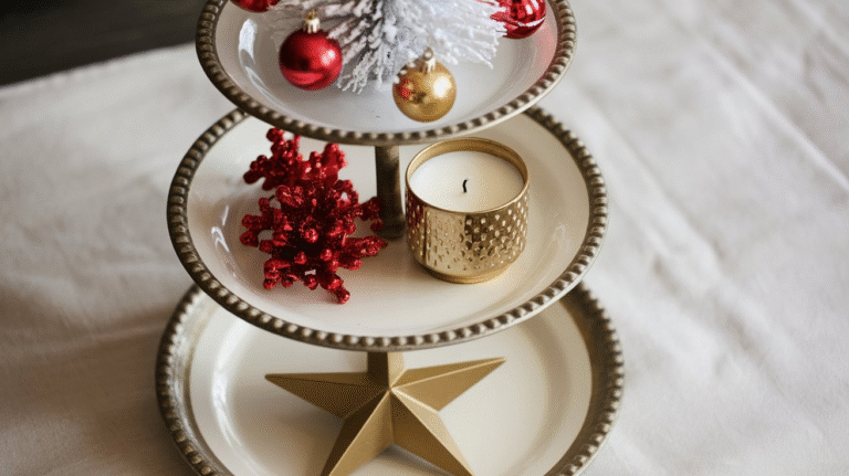 28 Christmas Tiered Tray Ideas That Will Instantly Make Your Home More Festive