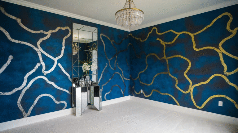 25 Metallic Wall Paint Ideas That’ll Instantly Elevate Your Space