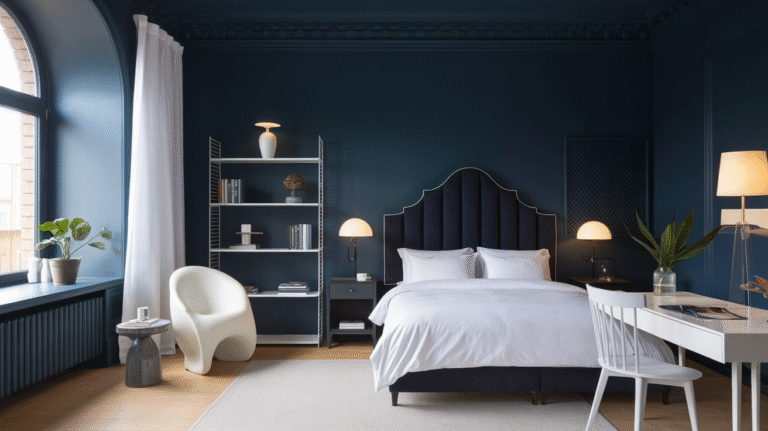 23 Dark Blue Bedroom Ideas That Instantly Make Your Space Look Chic