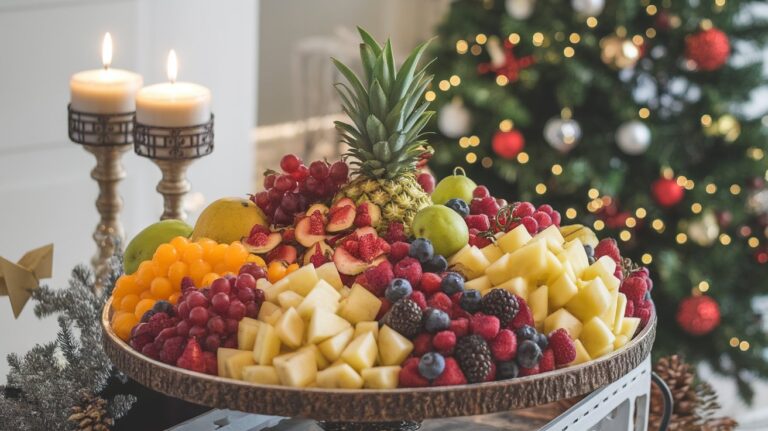 20 Christmas Fruit Platter Ideas That Will Steal the Holiday Show