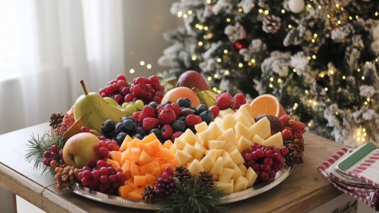 23 Christmas Fruit Tray Ideas That Will Wow Your Guests