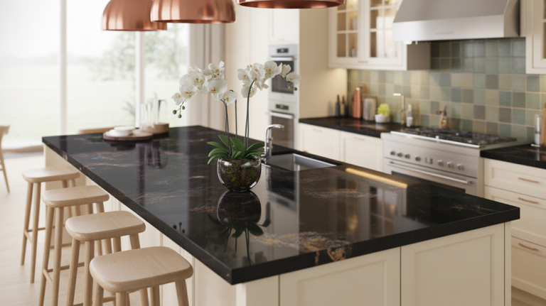 20 Stunning Colors Ideas That Pair Perfectly with Black Granite Countertops