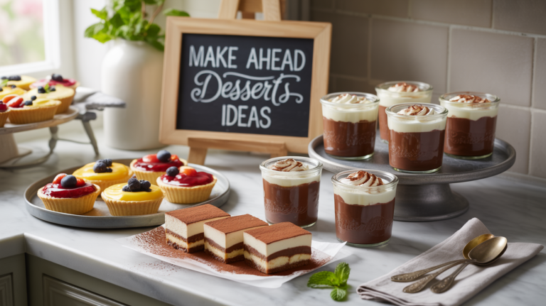 19 Make Ahead Desserts Ideas That’ll Save You Time (And Impress Everyone)