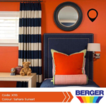 23 Navy and Orange Bedroom Ideas That Look Bold, Chic, and Surprisingly Cozy