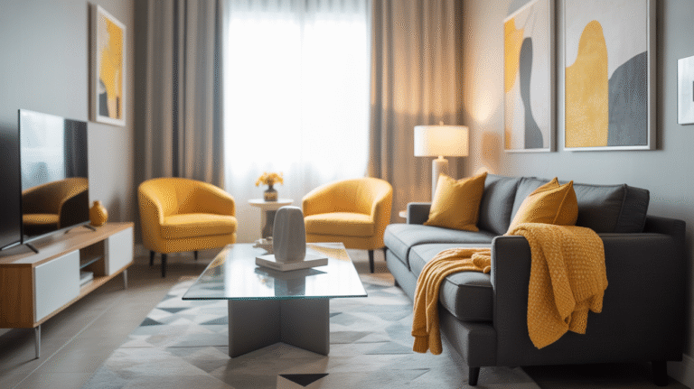 20 Gray and Yellow Living Room Ideas That Instantly Upgrade Your Space