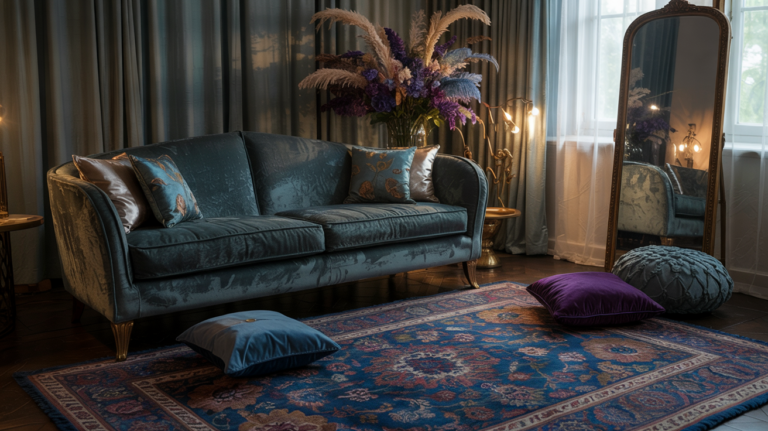 19 Jewel-Tone Living Room Ideas You’ll Want To Copy ASAP