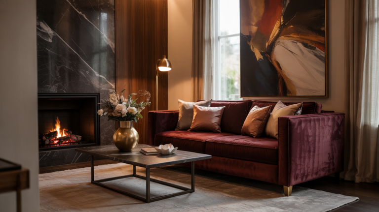25 Burgundy Living Room Ideas That Feel Bold, Luxe & Seriously Cozy