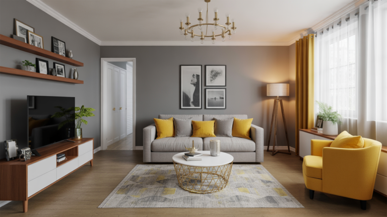 19 Mustard and Gray Living Room Ideas That Instantly Elevate Your Space