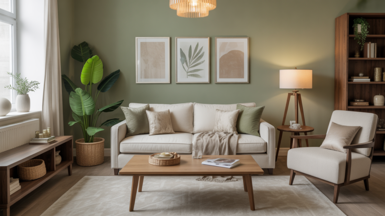 25 Sage Green and Beige Living Room Ideas That’ll Make Your Space Feel Effortlessly Chic