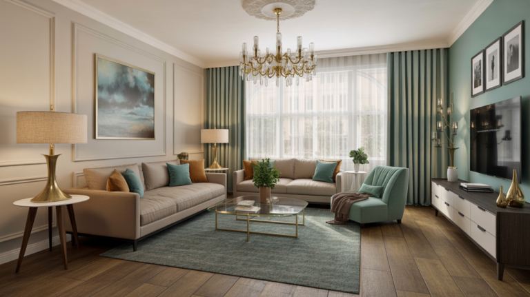 25 Teal and Brown Living Room Ideas That Totally Redefine Cozy Chic