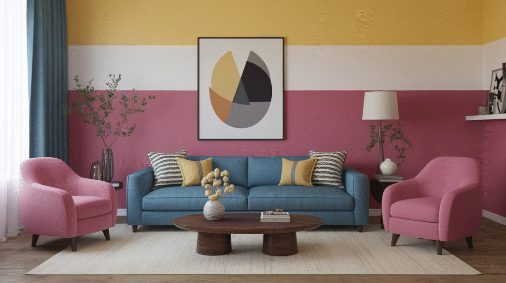 Triadic Interior 22 Triadic Color Living Room Ideas You’ll Wish You Tried Sooner ...