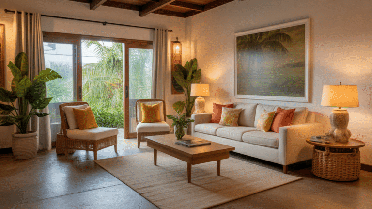 26 Tropical Color Living Room Ideas That Instantly Transform Your Space