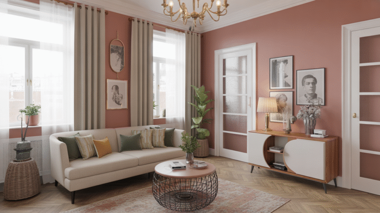 22 Vintage Color Living Room Ideas That Make Your Space Feel Instantly Cooler