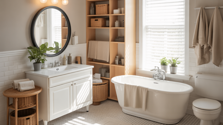 20 Bathroom Storage Ideas That Will Instantly Make Your Space Organized and Chic