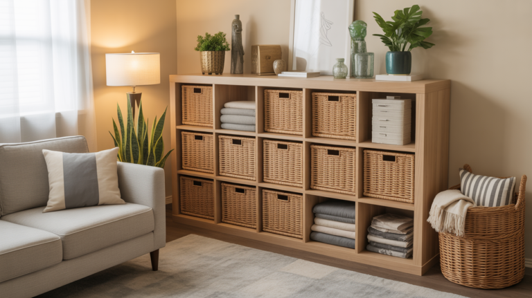 25 Blanket Storage Ideas That Will Instantly Declutter Your Home (And Make You Look Organized)