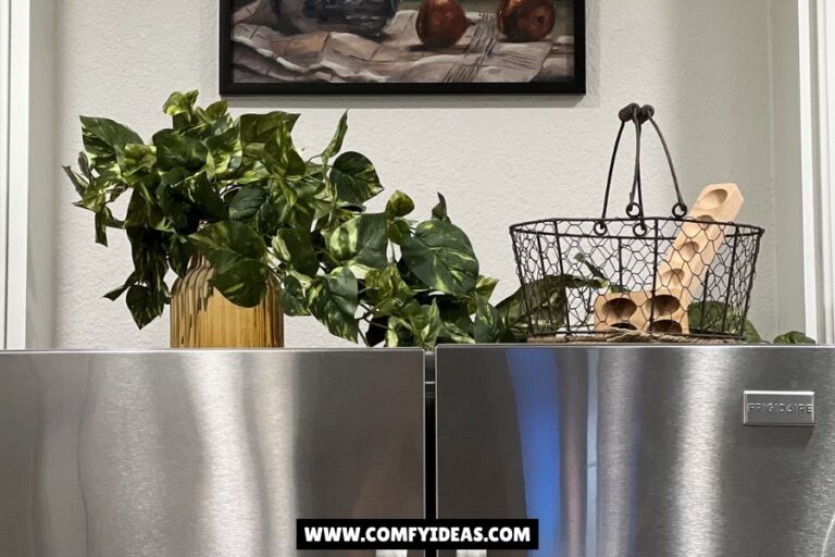 25 Top of the Fridge Decor Ideas: Add Style to Your Kitchen