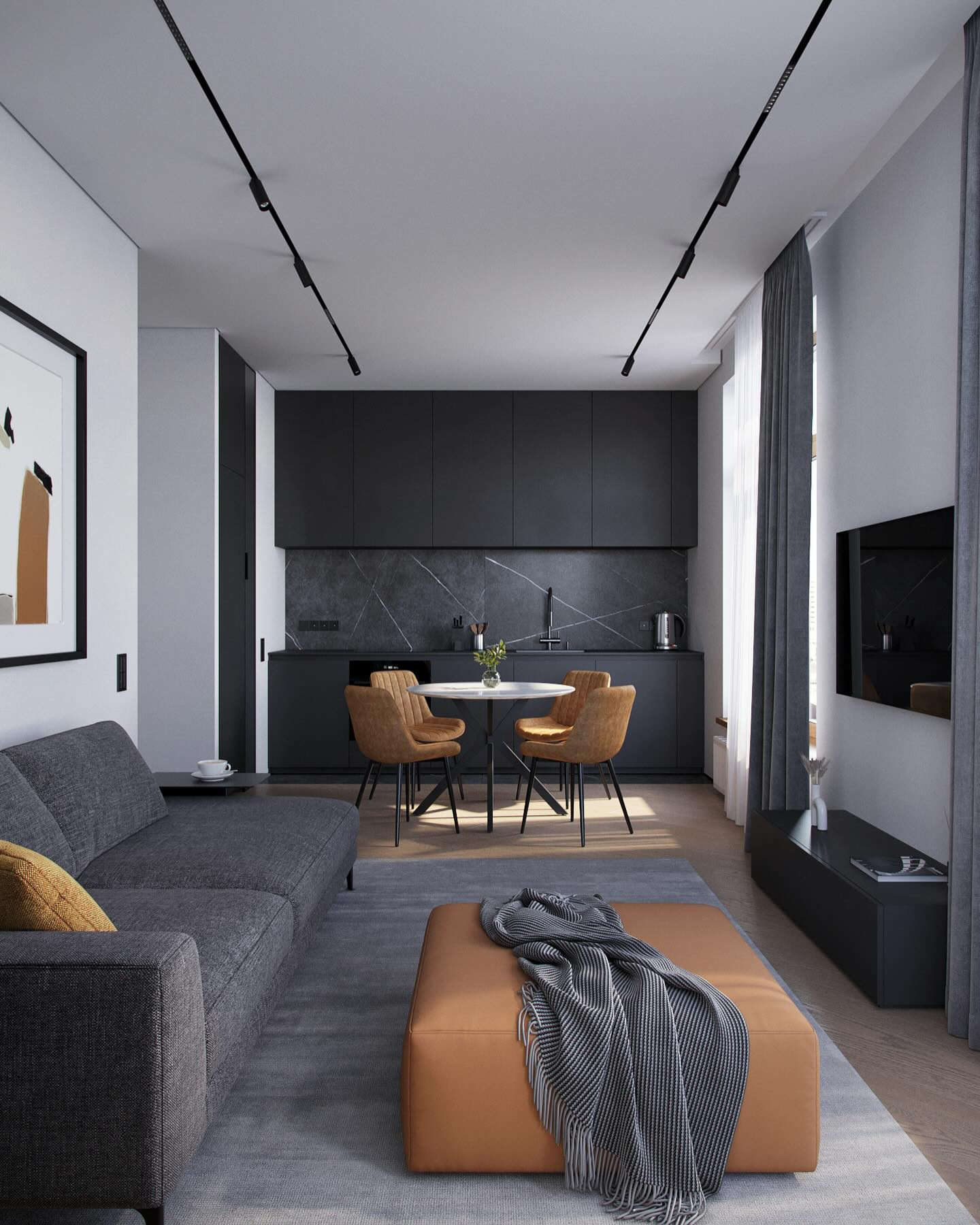 21 Dark Grey Couch Living Room Ideas