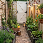 23 Narrow Garden Designs (For Side Yards, Long Backyards, and Every Awkward Sliver of Space in Between)