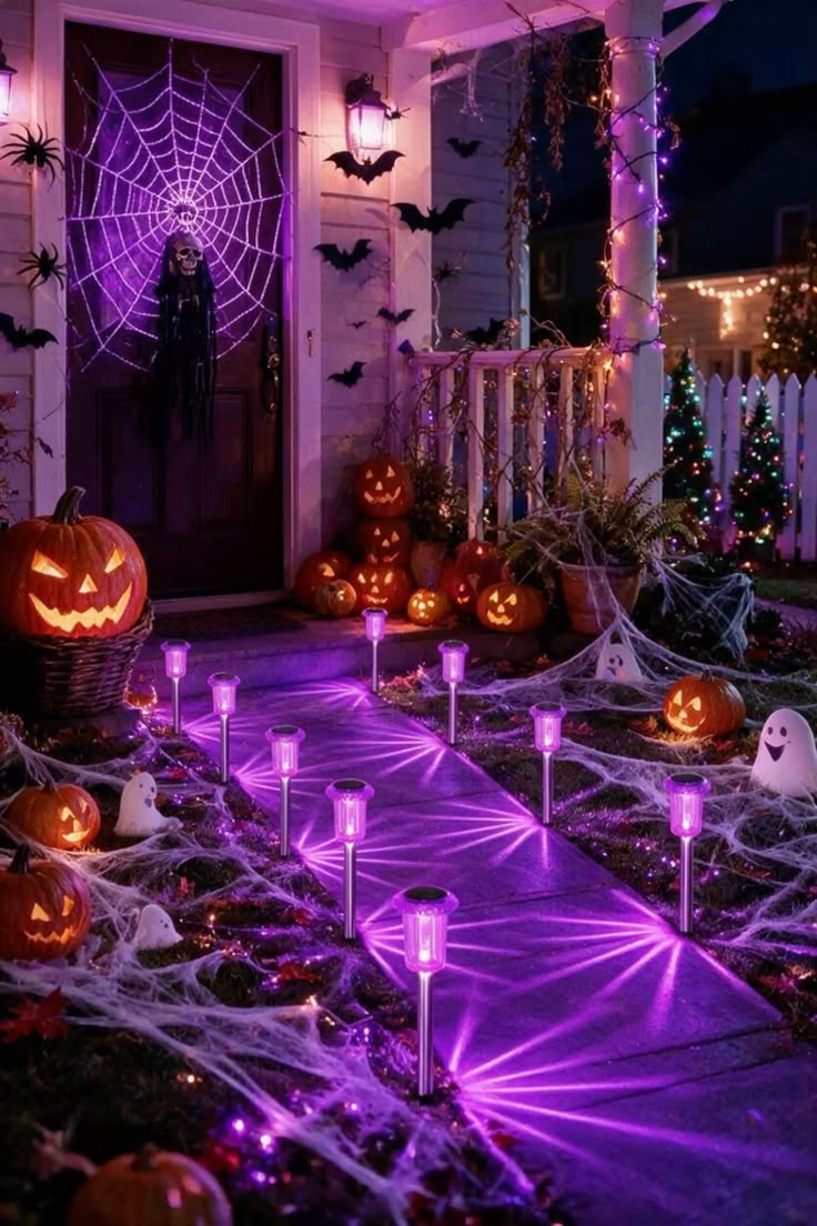 22 Halloween Walkway Ideas That Actually Get Noticed (Not Just the Porch)